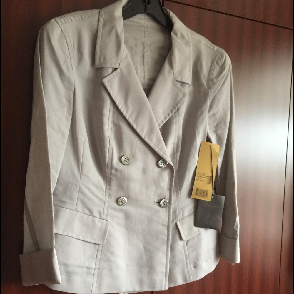 New DONA KARAN Womens Jacket Size 10